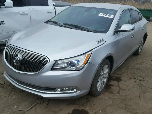 1G4GA5GR1EF157114 - 2014 BUICK LACROSSE SILVER photo 2