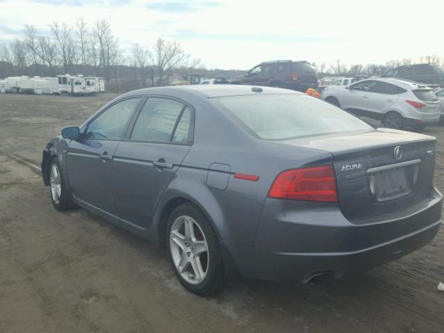 19UUA66206A027827 - 2006 ACURA 3.2TL GRAY photo 3