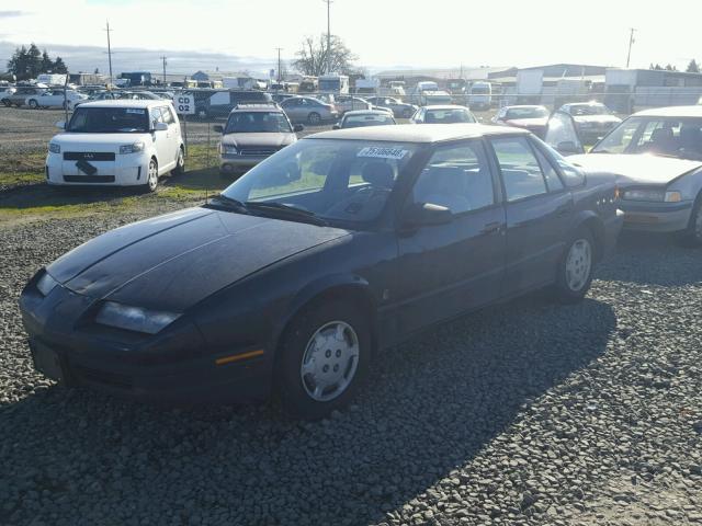 1G8ZH5284SZ218158 - 1995 SATURN SL1 BLUE photo 2