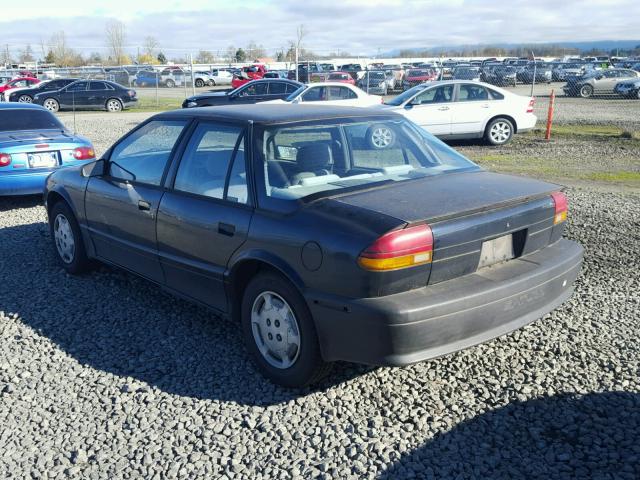 1G8ZH5284SZ218158 - 1995 SATURN SL1 BLUE photo 3