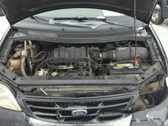 2FMZA5146YBD06774 - 2000 FORD WINDSTAR L BLACK photo 7