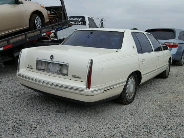 1G6KD54Y0XU761496 - 1999 CADILLAC DEVILLE CREAM photo 4