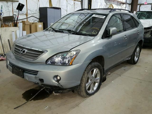 JTJHW31UX82040331 - 2008 LEXUS RX 400H BEIGE photo 2