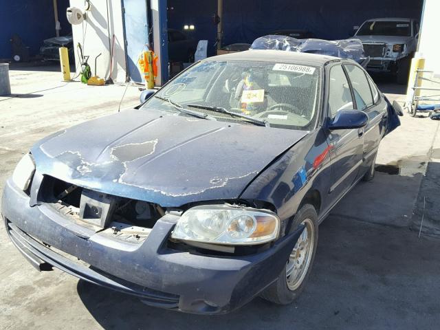 3N1CB51D36L536039 - 2006 NISSAN SENTRA 1.8 BLUE photo 2