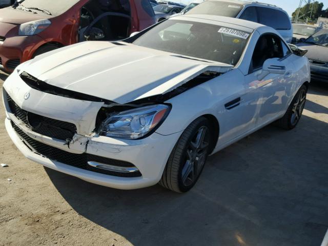 WDDPK4HA5CF040823 - 2012 MERCEDES-BENZ SLK 250 WHITE photo 2