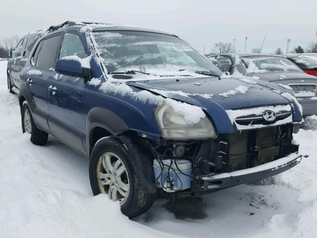 KM8JN72D46U452657 - 2006 HYUNDAI TUCSON GLS BLUE photo 1