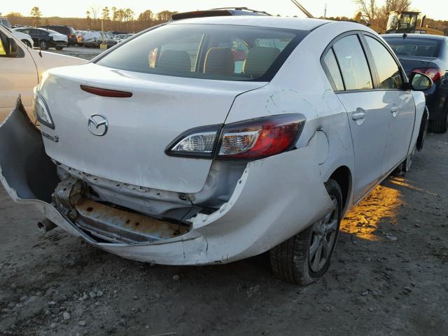 JM1BL1SFXA1206509 - 2010 MAZDA 3 I WHITE photo 4