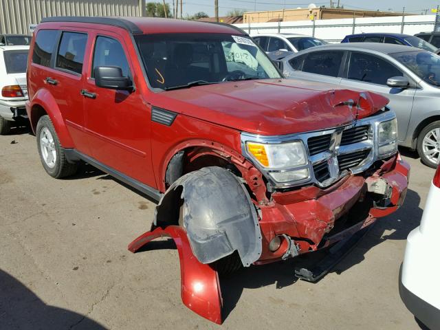 1D8GU58K27W655632 - 2007 DODGE NITRO SLT RED photo 1