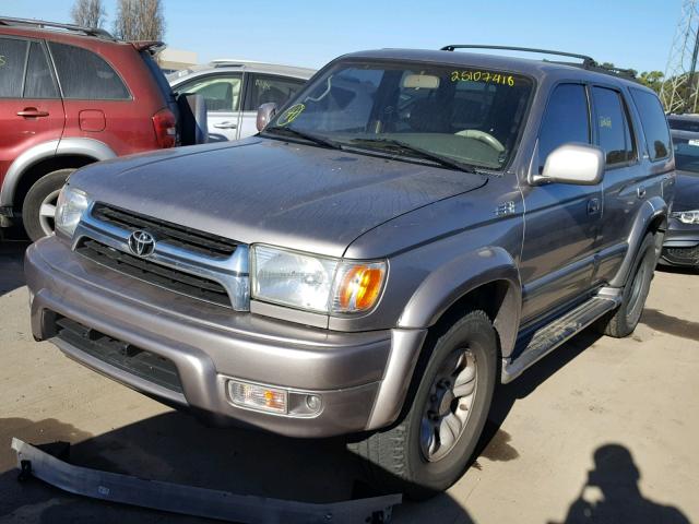 JT3GN87R710204450 - 2001 TOYOTA 4RUNNER LI BEIGE photo 2