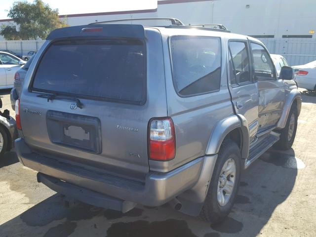 JT3GN87R710204450 - 2001 TOYOTA 4RUNNER LI BEIGE photo 4