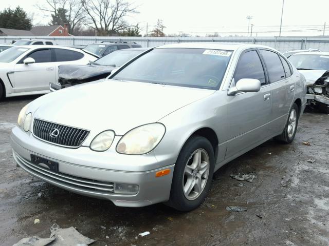 JT8BD69S420156449 - 2002 LEXUS GS 300 SILVER photo 2