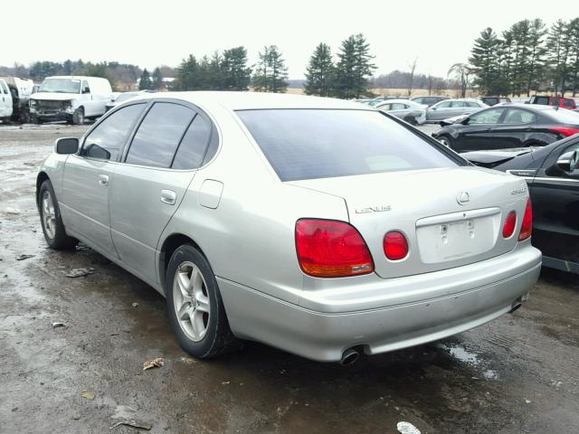 JT8BD69S420156449 - 2002 LEXUS GS 300 SILVER photo 3