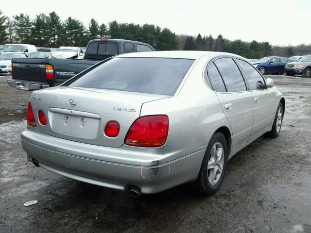 JT8BD69S420156449 - 2002 LEXUS GS 300 SILVER photo 4