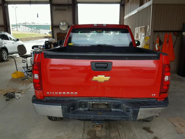 1GCEK14C28Z230804 - 2008 CHEVROLET SILVERADO RED photo 6