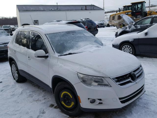 WVGBV75N39W069116 - 2009 VOLKSWAGEN TIGUAN SE WHITE photo 1