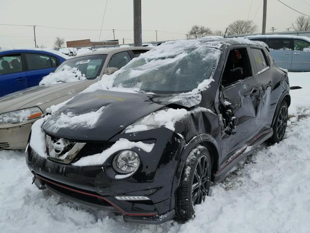 JN8AF5MV3FT565974 - 2015 NISSAN JUKE S BLACK photo 2