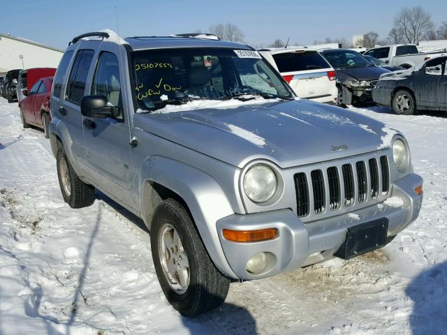 1J4GL58K82W105890 - 2002 JEEP LIBERTY LI SILVER photo 1