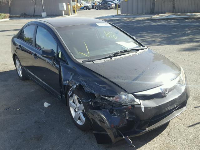 19XFA1F69AE072266 - 2010 HONDA CIVIC BLACK photo 1