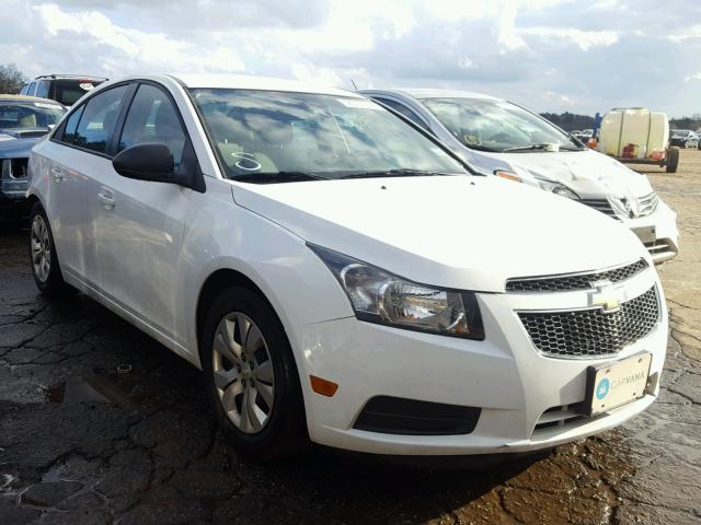 1G1PA5SG5E7172082 - 2014 CHEVROLET CRUZE LS WHITE photo 1