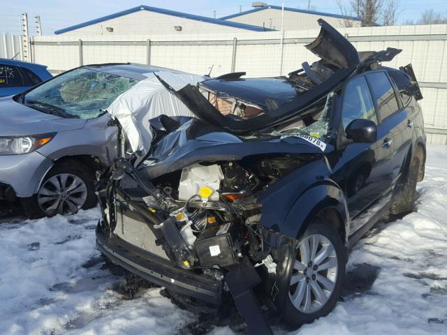 JF2SHADC0DG418956 - 2013 SUBARU FORESTER 2 BLACK photo 2