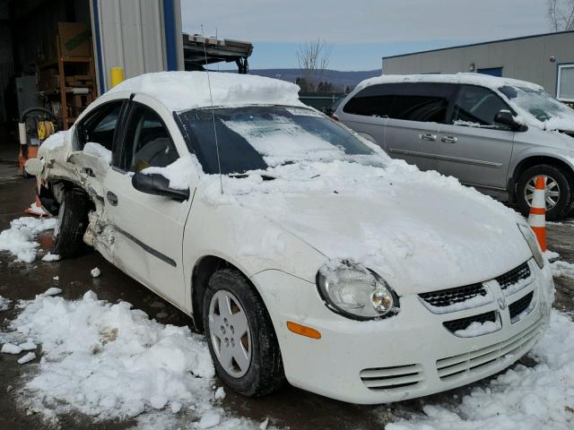 1B3ES26C23D188855 - 2003 DODGE NEON SE WHITE photo 1