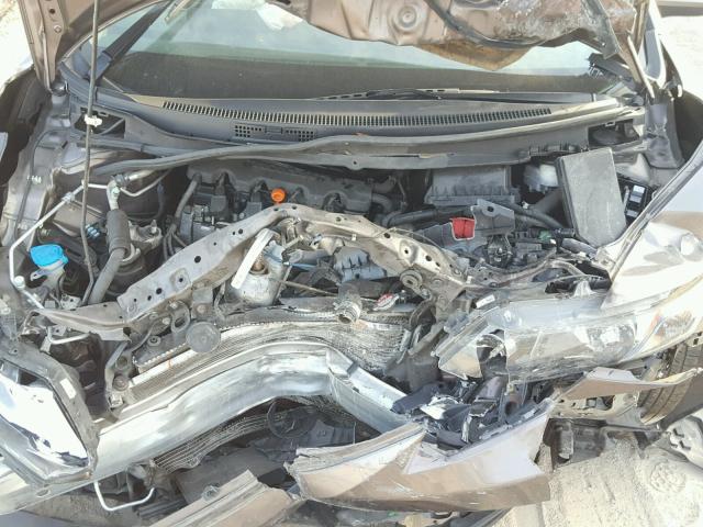 19XFB2F50FE061304 - 2015 HONDA CIVIC LX GOLD photo 7