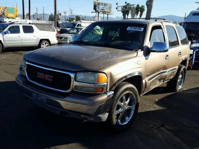 1GKEC13Z43R268745 - 2003 GMC YUKON BEIGE photo 2