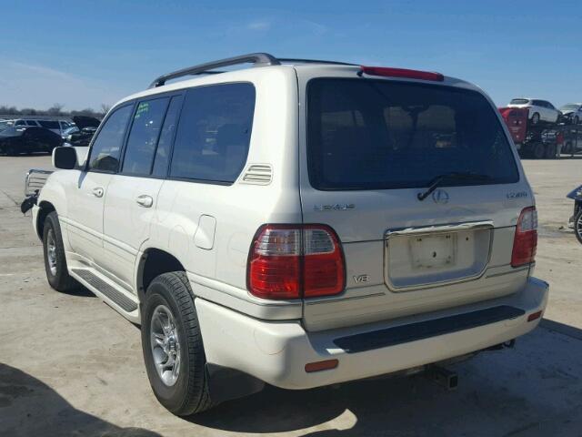 JT6HT00W4Y0123057 - 2000 LEXUS LX 470 CREAM photo 3