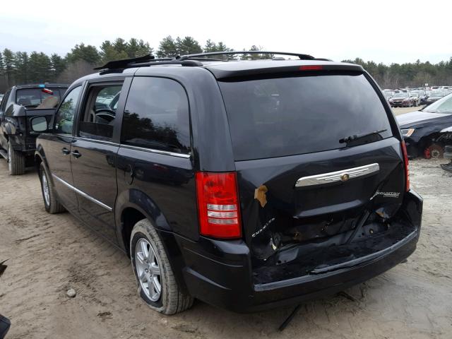 2A4RR5D19AR424257 - 2010 CHRYSLER TOWN & COU BLACK photo 3