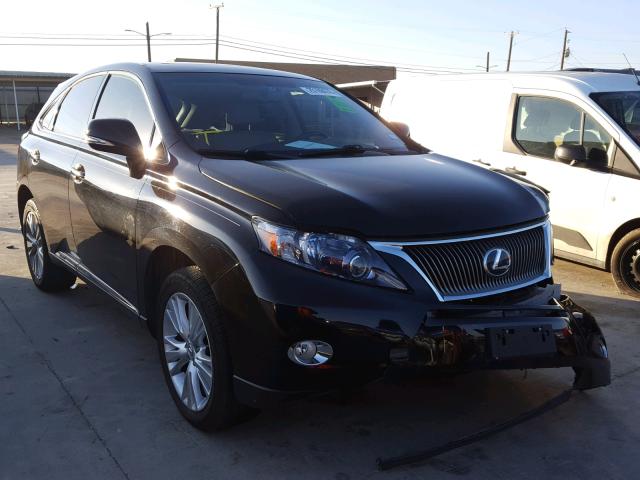 JTJZB1BA2C2408146 - 2012 LEXUS RX 450 BLACK photo 1