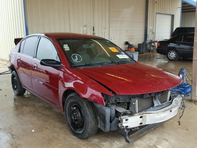 1G8AJ55F47Z107760 - 2007 SATURN ION LEVEL RED photo 1