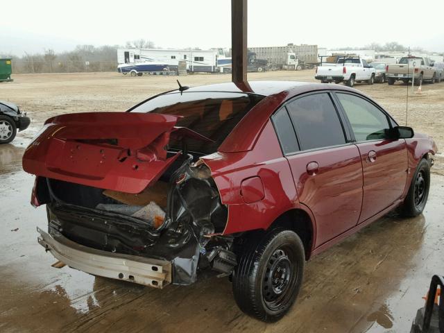1G8AJ55F47Z107760 - 2007 SATURN ION LEVEL 红色 照片 4