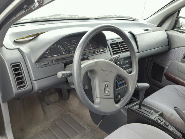 1G8ZH5492NZ231906 - 1992 SATURN SL1 GRAY photo 9