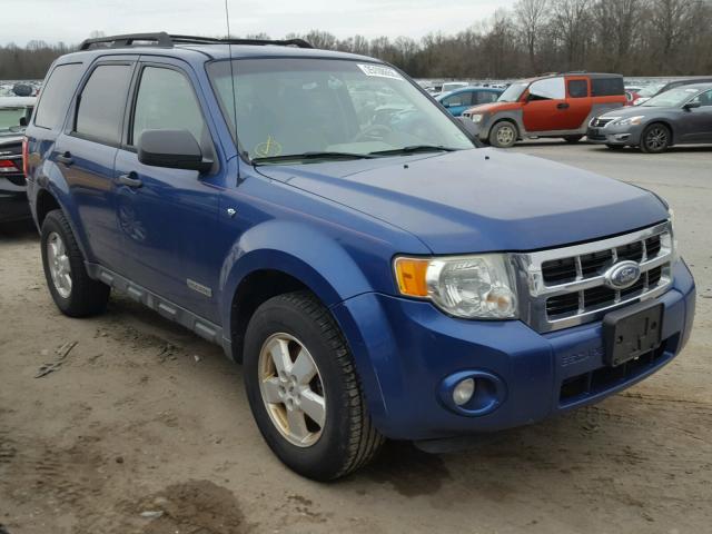 1FMCU93128KD83817 - 2008 FORD ESCAPE XLT BLUE photo 1