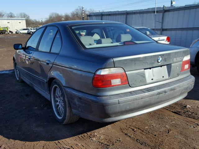 WBADT53483CE94874 - 2003 BMW 530 I GRAY photo 3