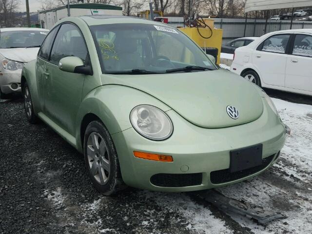 3VWRW31C77M507840 - 2007 VOLKSWAGEN NEW BEETLE GREEN photo 1