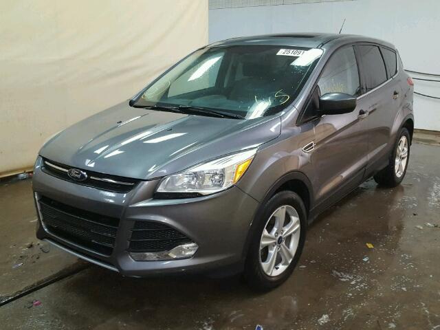 1FMCU0GX4EUD64874 - 2014 FORD ESCAPE SE GRAY photo 2