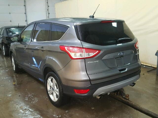 1FMCU0GX4EUD64874 - 2014 FORD ESCAPE SE GRAY photo 3