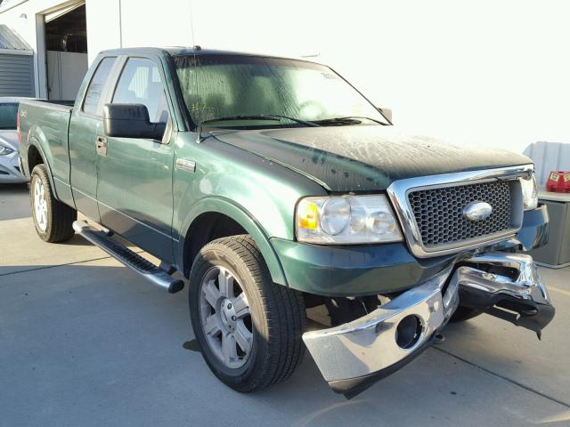 1FTPX14527FA67311 - 2007 FORD F150 GREEN photo 1