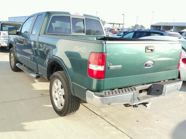 1FTPX14527FA67311 - 2007 FORD F150 GREEN photo 3