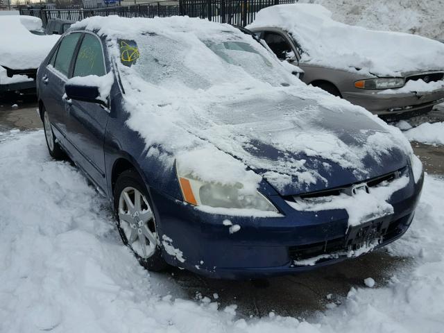 1HGCM66833A029638 - 2003 HONDA ACCORD EX BLUE photo 1