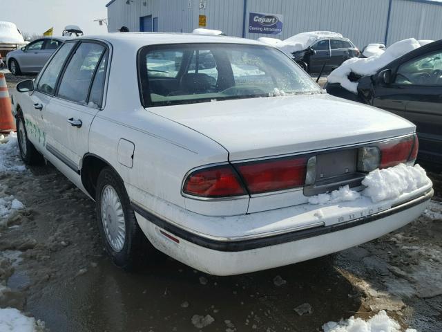 1G4HP52K1VH484470 - 1997 BUICK LESABRE CU WHITE photo 3