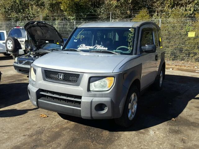 5J6YH18513L016464 - 2003 HONDA ELEMENT EX SILVER photo 2