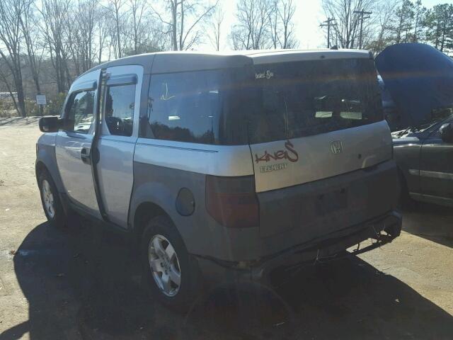 5J6YH18513L016464 - 2003 HONDA ELEMENT EX SILVER photo 3