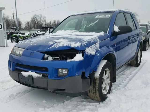 5GZCZ63B03S873662 - 2003 SATURN VUE BLUE photo 2