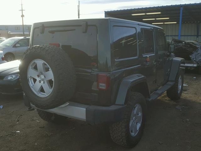 1J4HA5H18BL546700 - 2011 JEEP WRANGLER U GREEN photo 4