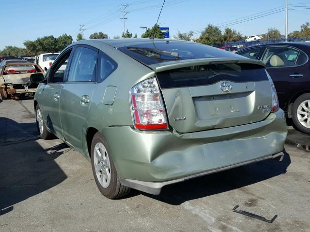 JTDKB20U073237212 - 2007 TOYOTA PRIUS GREEN photo 3