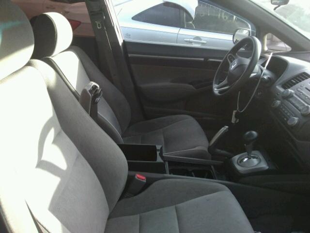 2HGFA1F86AH502424 - 2010 HONDA CIVIC EX შავი ფოტო 5