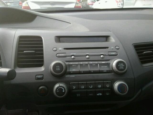 2HGFA1F86AH502424 - 2010 HONDA CIVIC EX შავი ფოტო 9