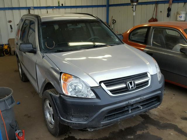 JHLRD68463C000810 - 2003 HONDA CR-V LX SILVER photo 1